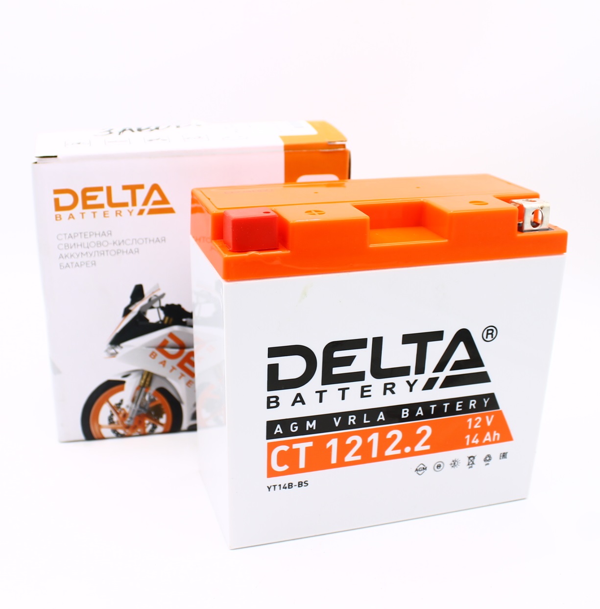 CT12122 DELTA BATTERY АКБ 