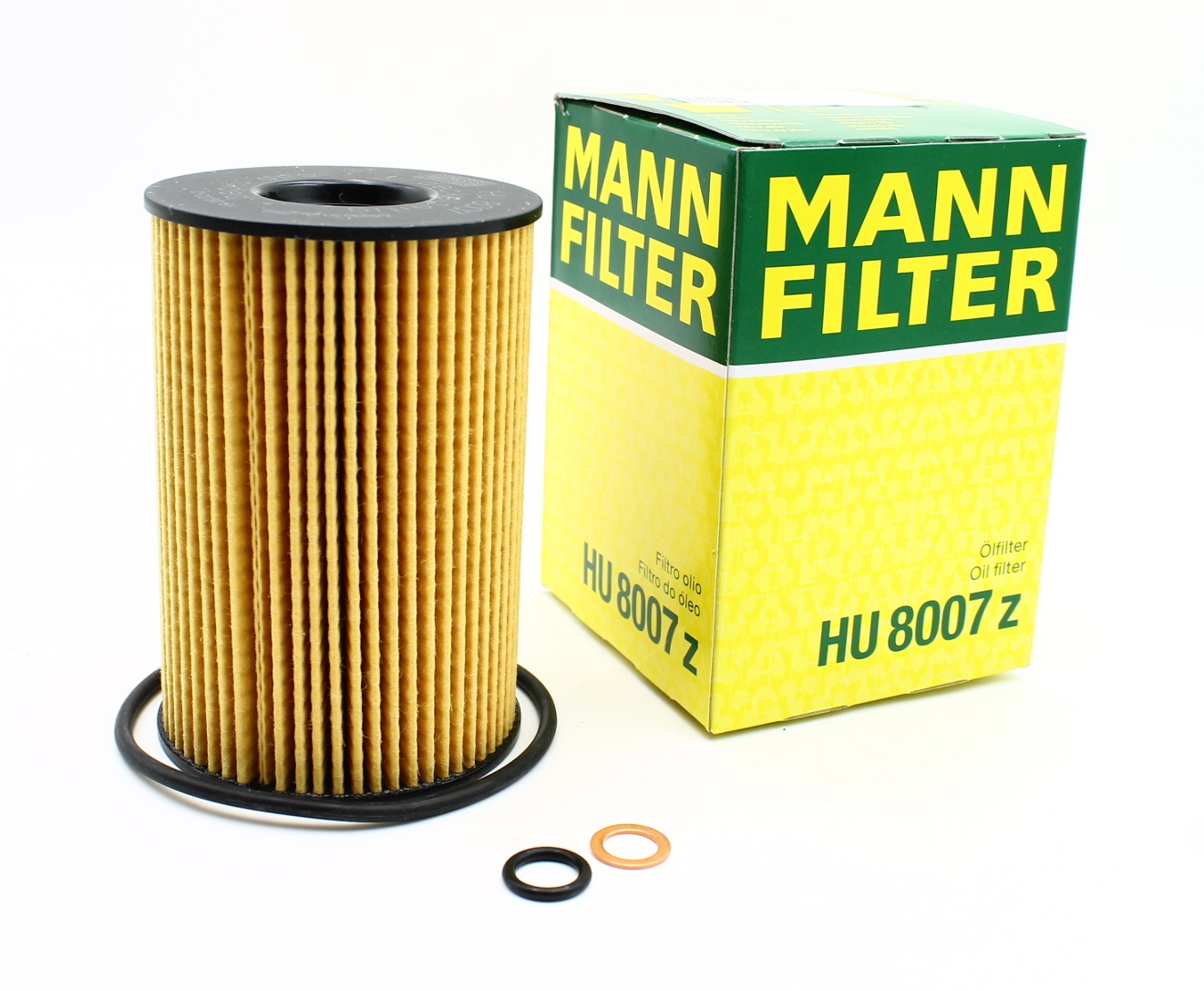 HU8007Z MANN ФИЛЬТР МАСЛЯНЫЙ BMW F10/F07/G30/F01/F01/F02/G12/E70/F15